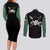 Roronoa Zoro - One Piece Couples Matching Long Sleeve Bodycon Dress and Long Sleeve Button Shirt Anime Mix Manga Style