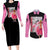 Doflamingo - One Piece Couples Matching Long Sleeve Bodycon Dress and Long Sleeve Button Shirt Anime Mix Manga Style