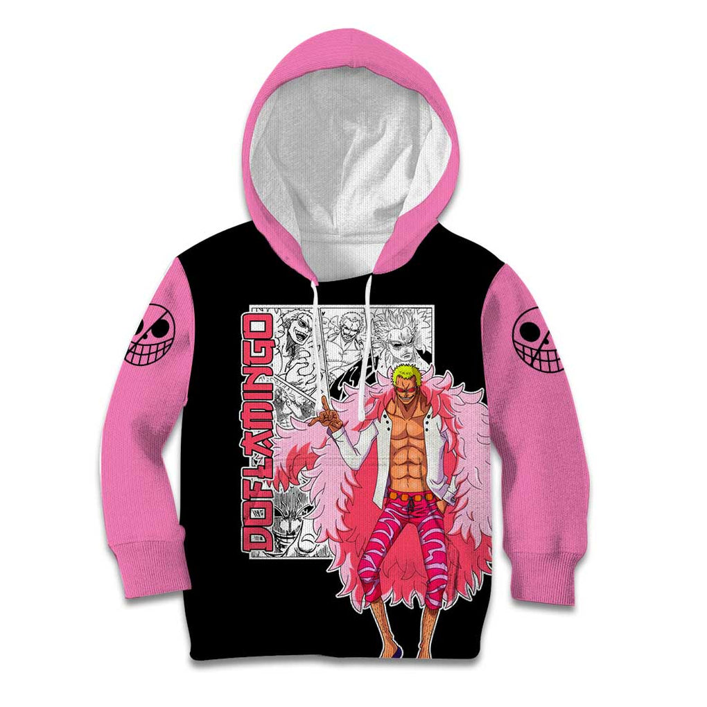 Doflamingo - One Piece Kid Hoodie Anime Mix Manga Style