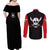 Yonko Shanks - One Piece Couples Matching Off Shoulder Maxi Dress and Long Sleeve Button Shirt Anime Mix Manga Style