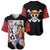 Monkey D. Luffy - One Piece Baseball Jersey Anime Mix Manga Style