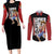 Monkey D. Luffy - One Piece Couples Matching Long Sleeve Bodycon Dress and Long Sleeve Button Shirt Anime Mix Manga Style