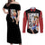 Monkey D. Luffy - One Piece Couples Matching Off Shoulder Maxi Dress and Long Sleeve Button Shirt Anime Mix Manga Style