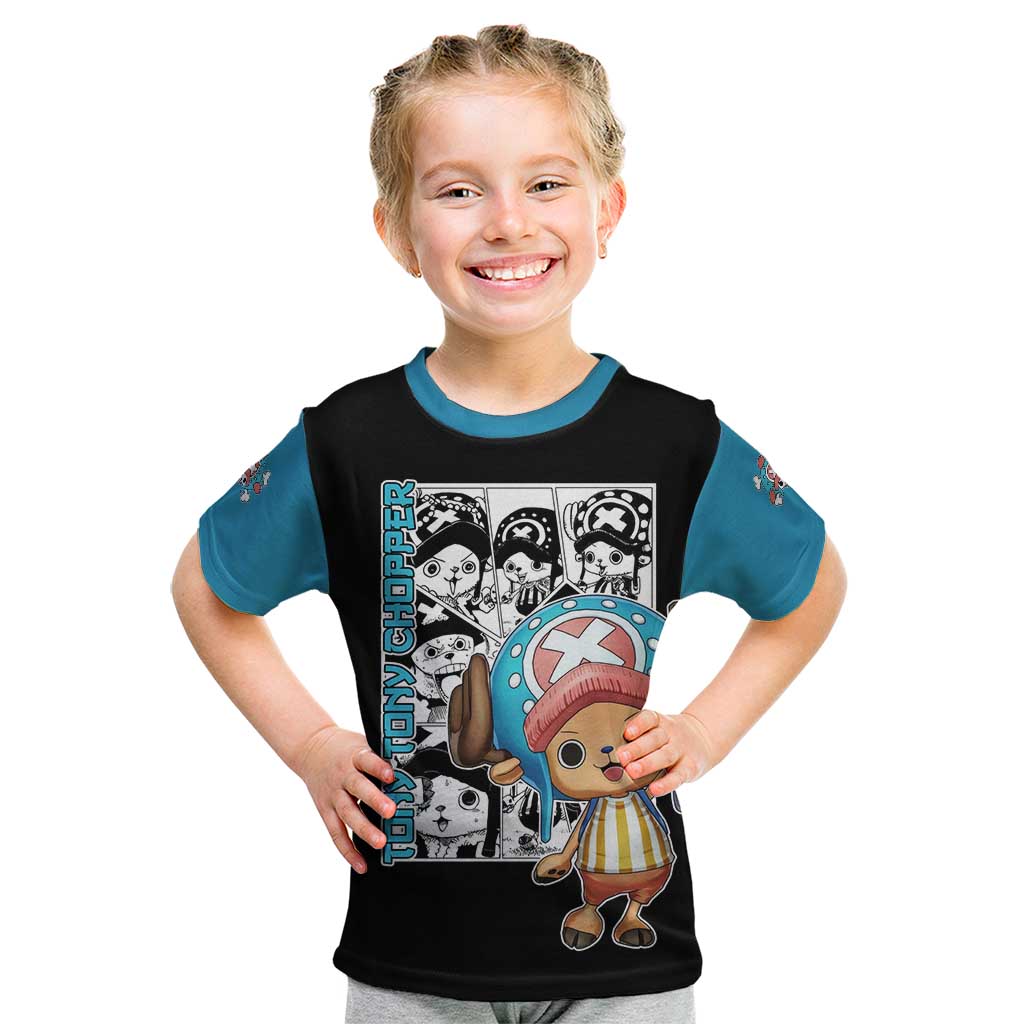 Tony Tony Chopper - One Piece Kid T Shirt Anime Mix Manga Style