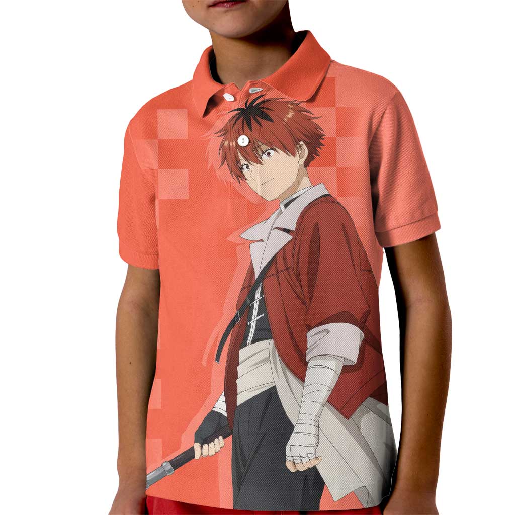 Stark - Frieren Kid Polo Shirt Anime Style