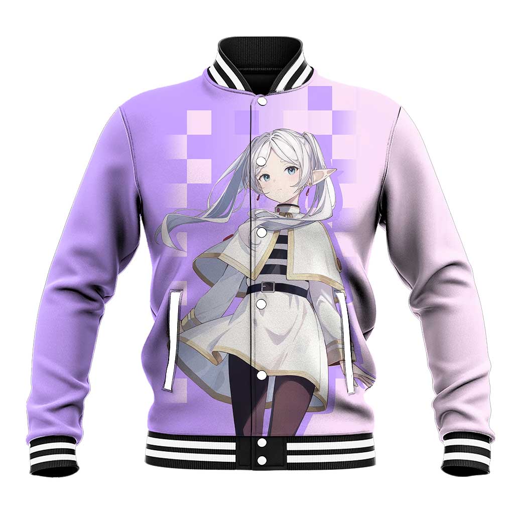 Frieren - Frieren Baseball Jacket Anime Style