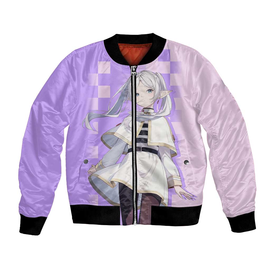 Frieren - Frieren Bomber Jacket Anime Style