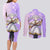 Frieren - Frieren Couples Matching Long Sleeve Bodycon Dress and Long Sleeve Button Shirt Anime Style