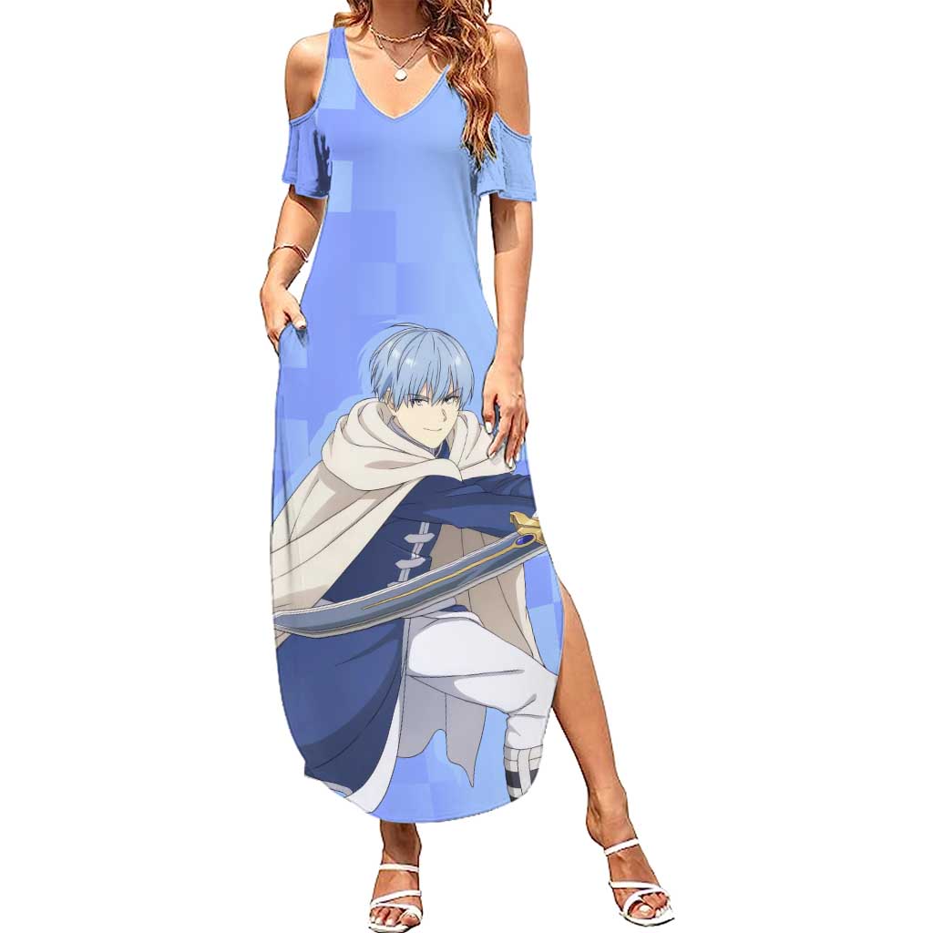 Himmel - Frieren Summer Maxi Dress Anime Style