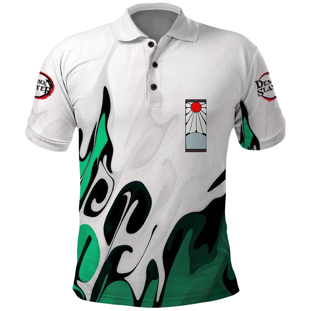 Tanjiro Kamado - Demon Slayer Polo Shirt Anime Style