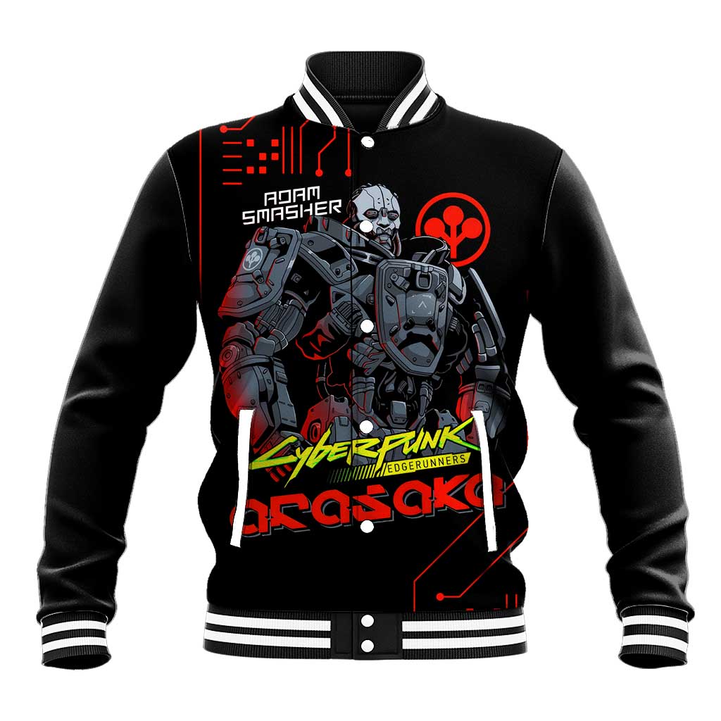 Adam Smasher - Cyberpunk Edgerunners Baseball Jacket Anime Style