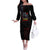 Adam Smasher - Cyberpunk Edgerunners Off The Shoulder Long Sleeve Dress Anime Style