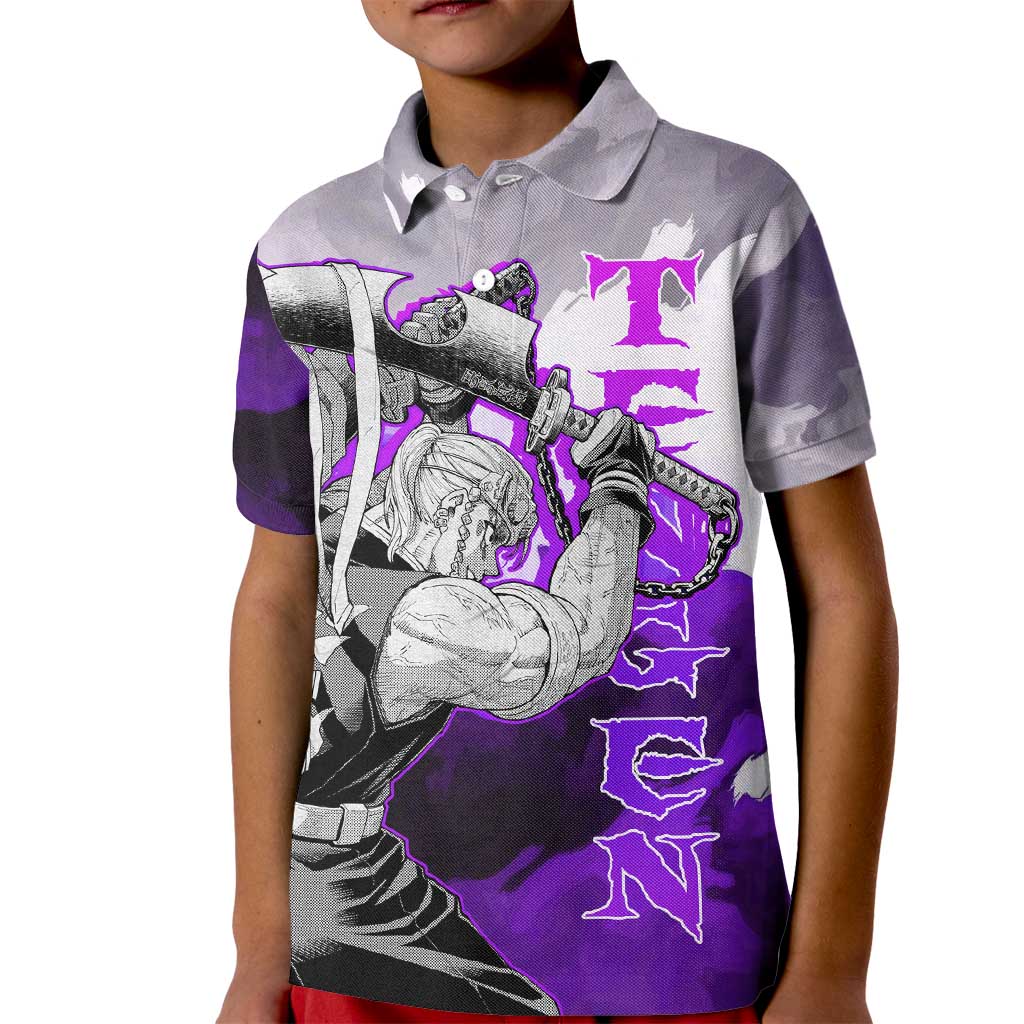 Tengen Uzui - Demon Slayer Kid Polo Shirt Anime Style