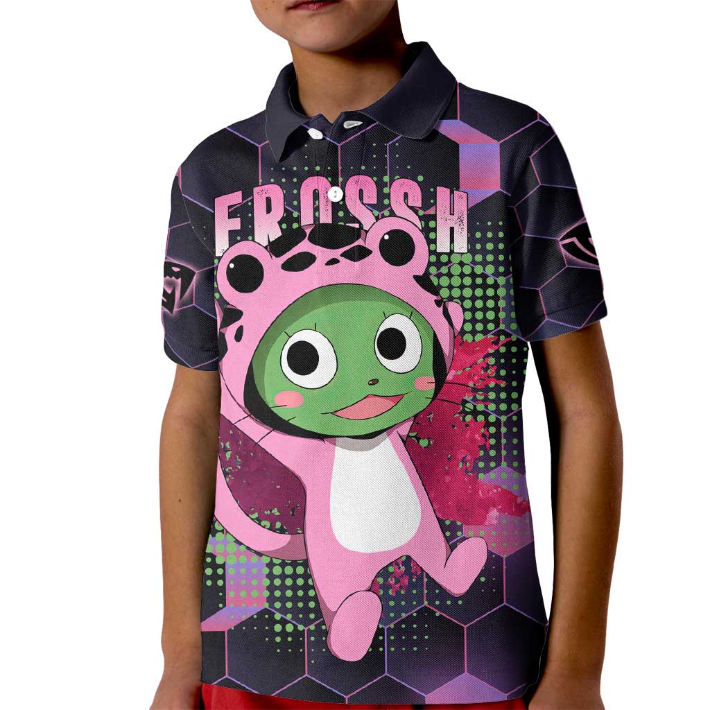 Sabertooth Frosch - Fairy Tail Kid Polo Shirt Anime Style