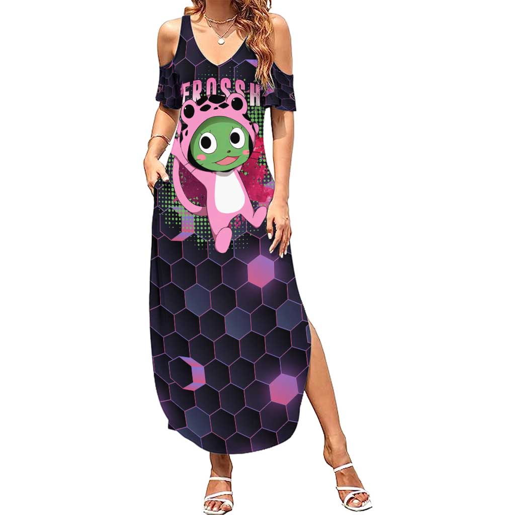 Sabertooth Frosch - Fairy Tail Summer Maxi Dress Anime Style