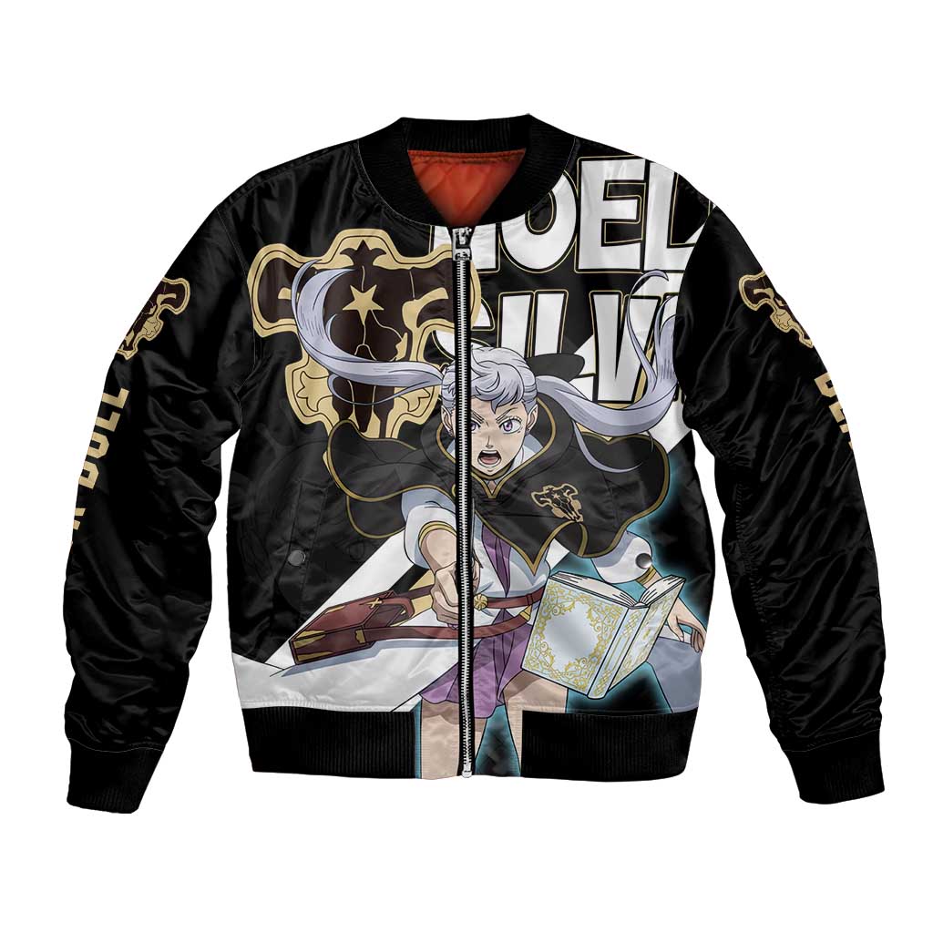 Noelle Silva - Black Bull Bomber Jacket Anime Style