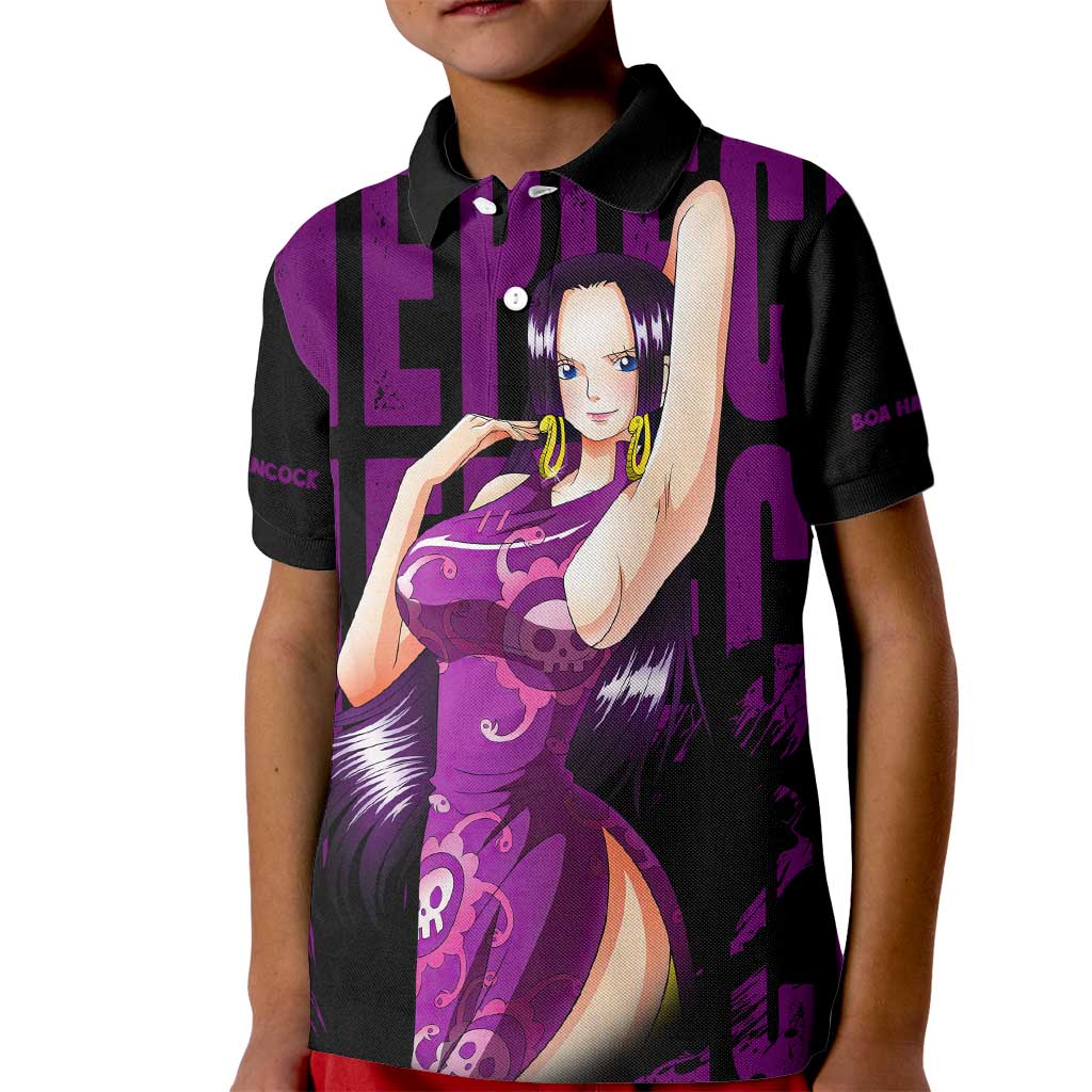 Boa Hancok - One Piece Kid Polo Shirt Anime Style