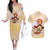 Tony Tony Chopper - One Piece Couples Matching Off The Shoulder Long Sleeve Dress and Hawaiian Shirt Anime Style