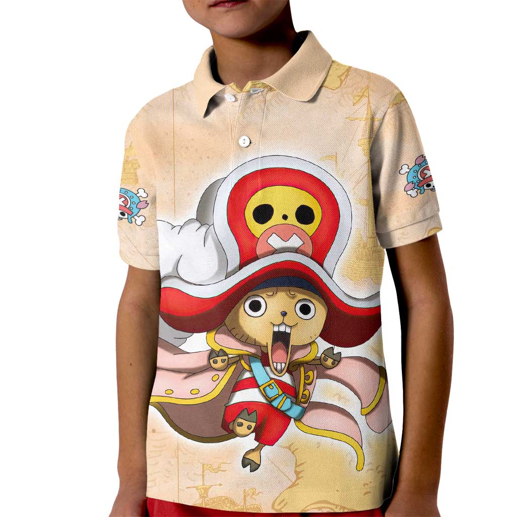 Tony Tony Chopper - One Piece Kid Polo Shirt Anime Style