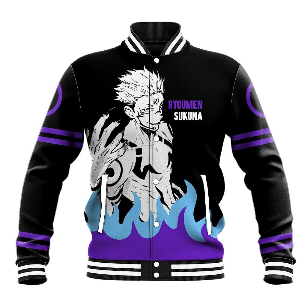 Ryoumen Sukuna - Jujutsu Kaisen Baseball Jacket Anime Style