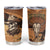 Skull Cowboy Tumbler Cup Rise Em Cowboy