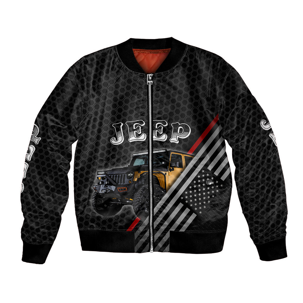 jeep-jamboree-usa-bomber-jacket-metallmesh-texture-mix-american-flag