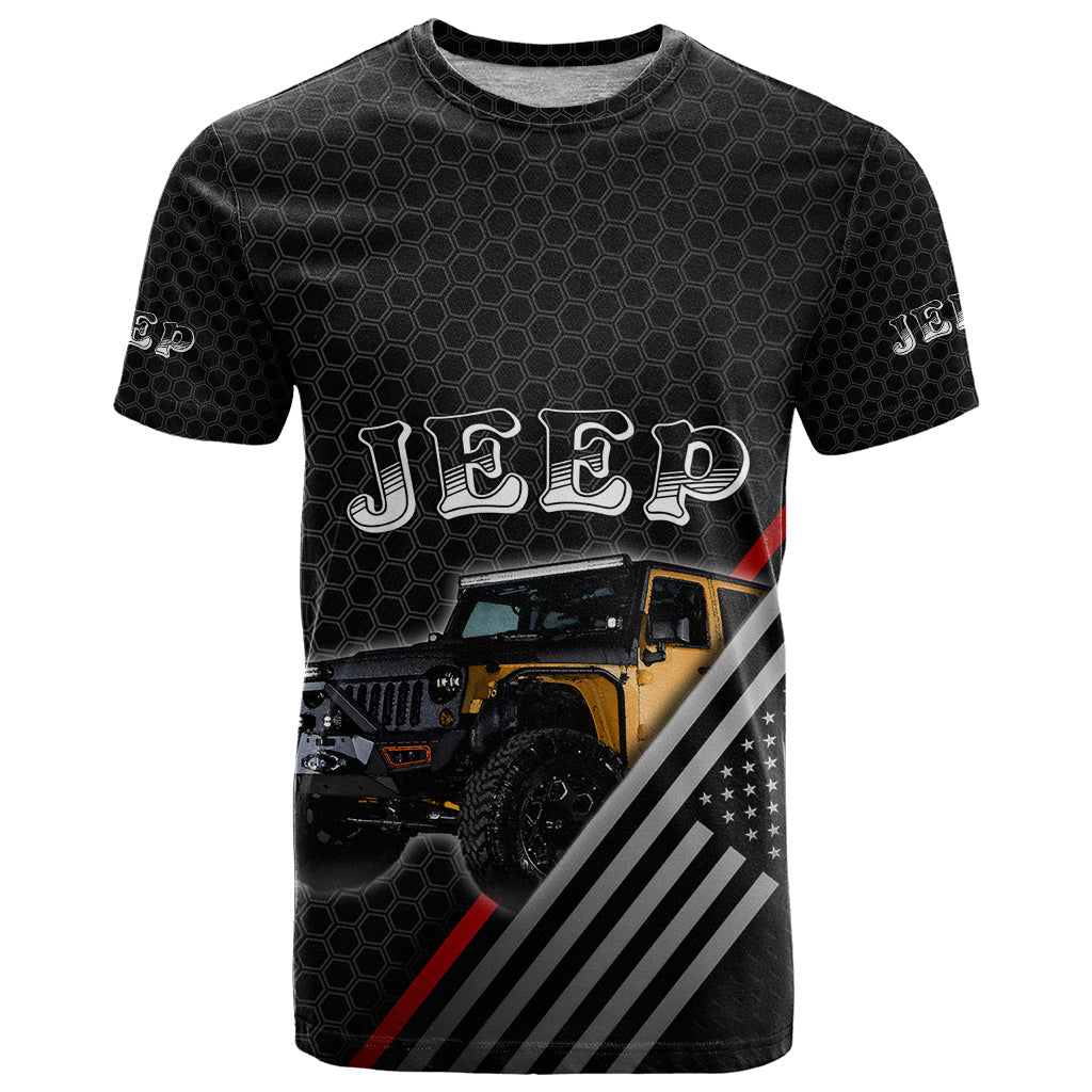 jeep-jamboree-usa-t-shirt-metallmesh-texture-mix-american-flag