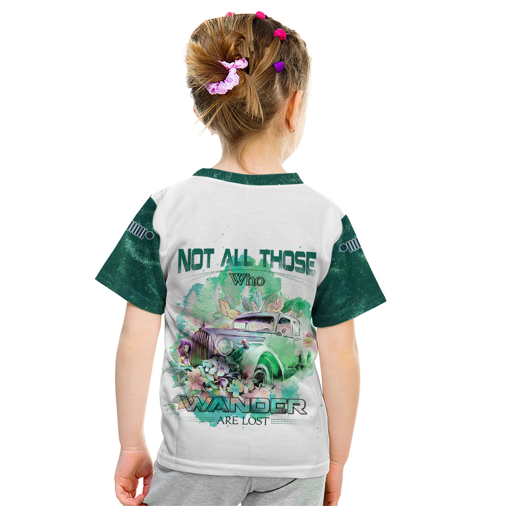 green-jeep-galaxy-kid-t-shirt-not-all-those-who-wander-are-lost