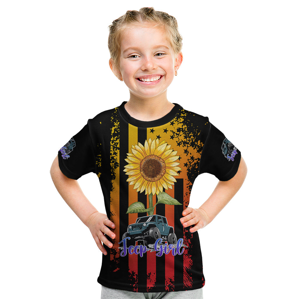 jeep-girl-kid-t-shirt-sunflowers-mix-american-flag