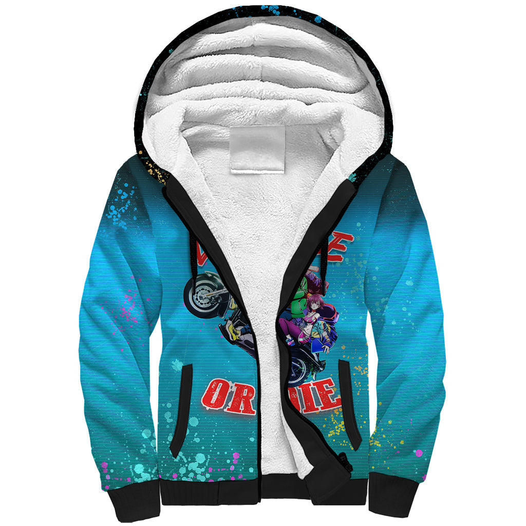 zom-100-anime-sherpa-hoodie-live-free