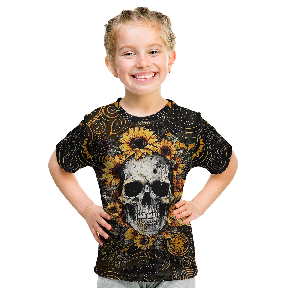 jeep-girl-sunflower-sunshine-with-a-little-hurricane-kid-t-shirt