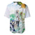 Frieren Anime Baseball Jersey Flowers Field