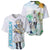 Frieren Anime Baseball Jersey Flowers Field