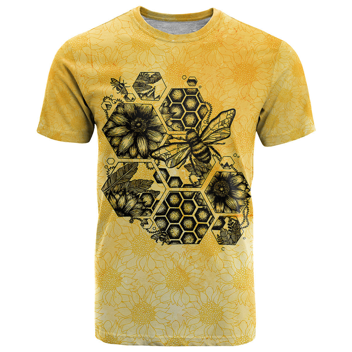 jeep-life-summer-vibes-sunflowers-and-bees-t-shirt