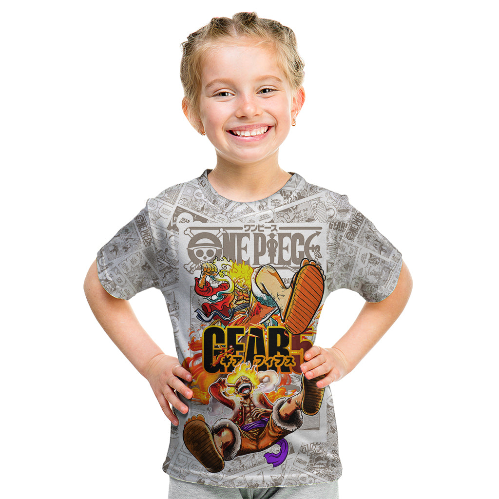 luffy-gear-five-manga-panels-kid-t-shirt