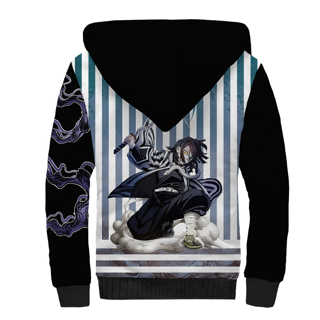 demon-slayer-anime-sherpa-hoodie-obanai-iguro-serpent-hashira