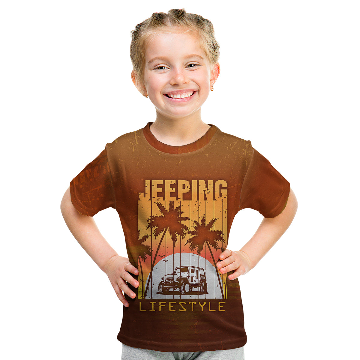 jeeping-lifestyle-kid-t-shirt-sunset-by-the-beach